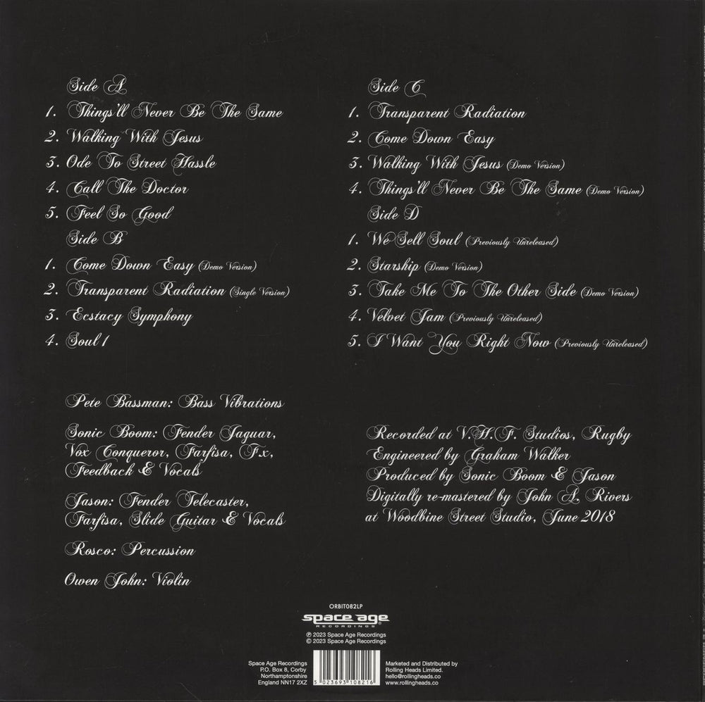 Spacemen 3 Forged Prescriptions UK 2-LP vinyl record set (Double LP Album)