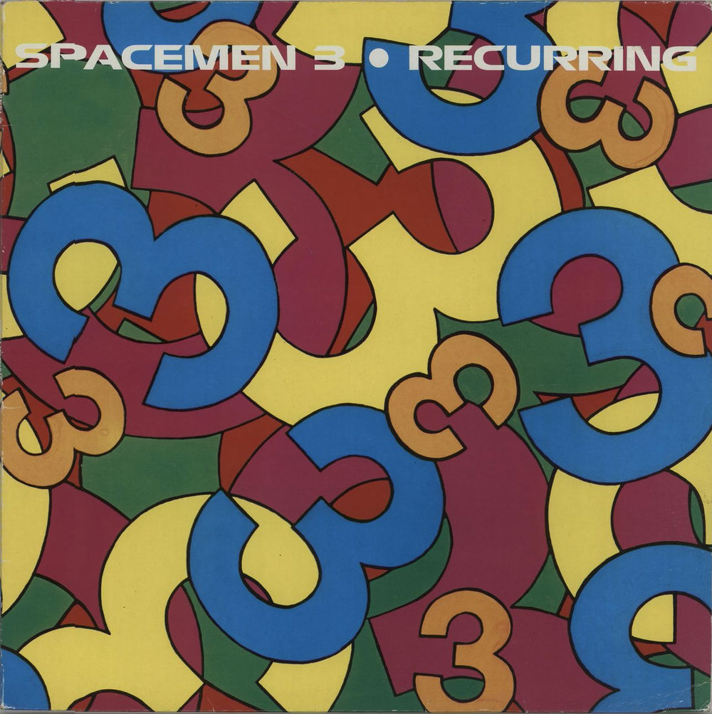 Spacemen 3 Recurring - EX UK vinyl LP album (LP record) FIRELP23