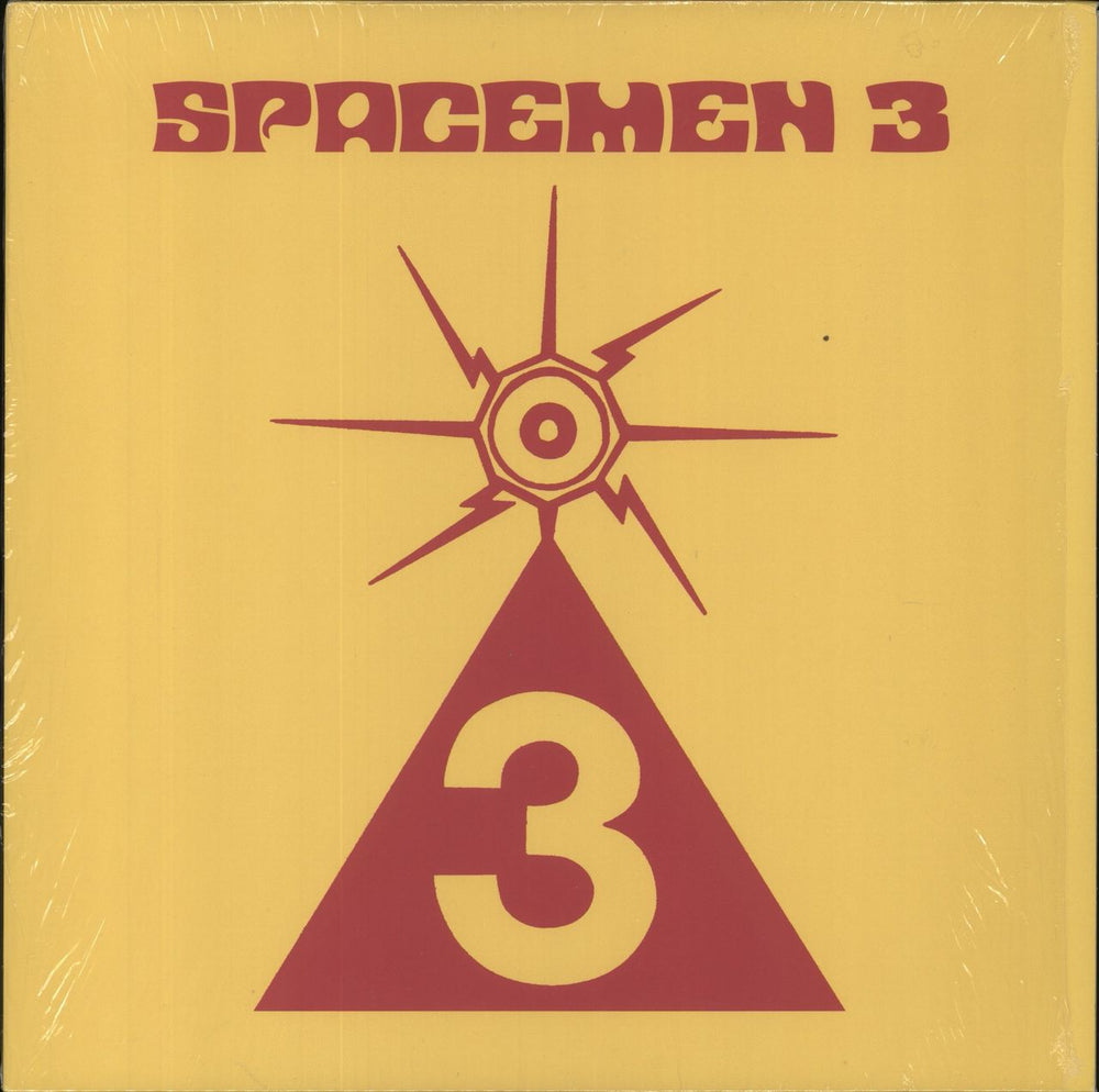 Spacemen 3 Threebie 3 - Yellow Vinyl - RSD20 UK 12" vinyl single (12 inch record / Maxi-single) ORBIT020LP