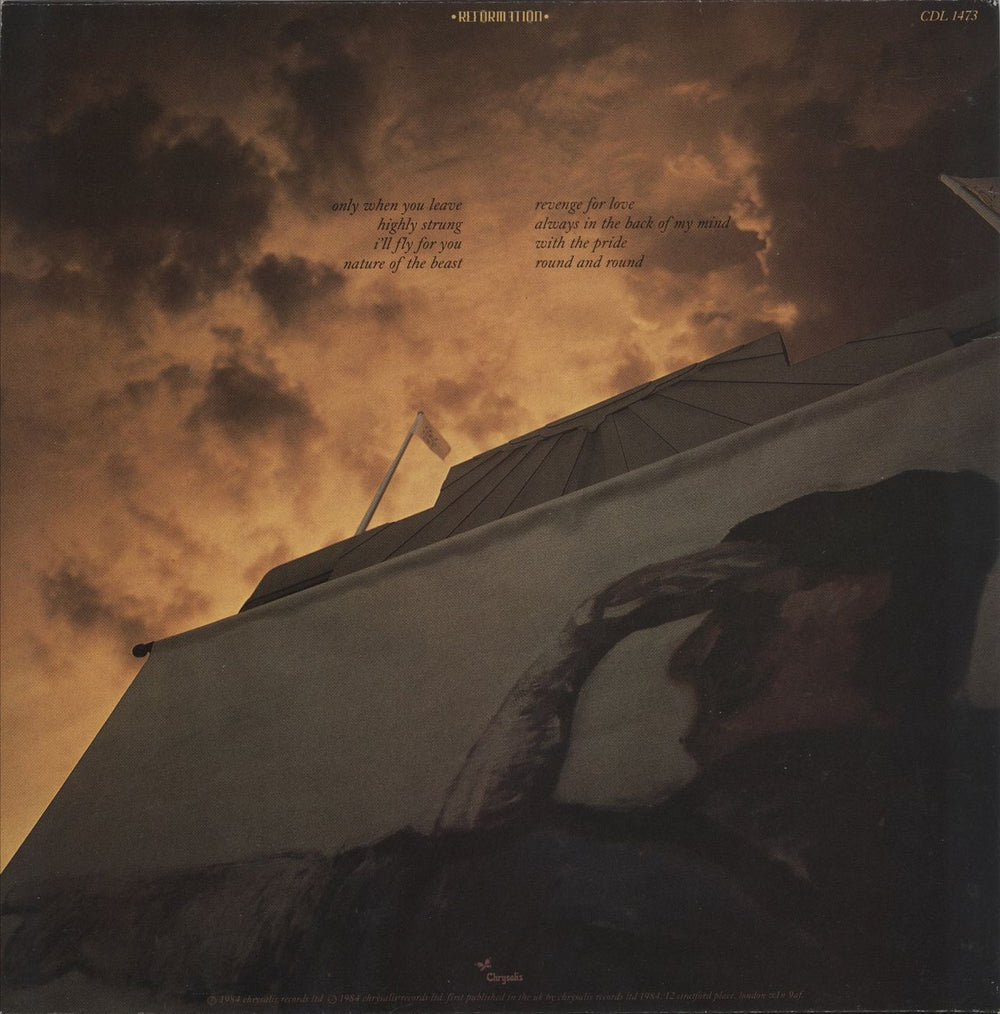 Spandau Ballet Parade UK vinyl LP album (LP record)