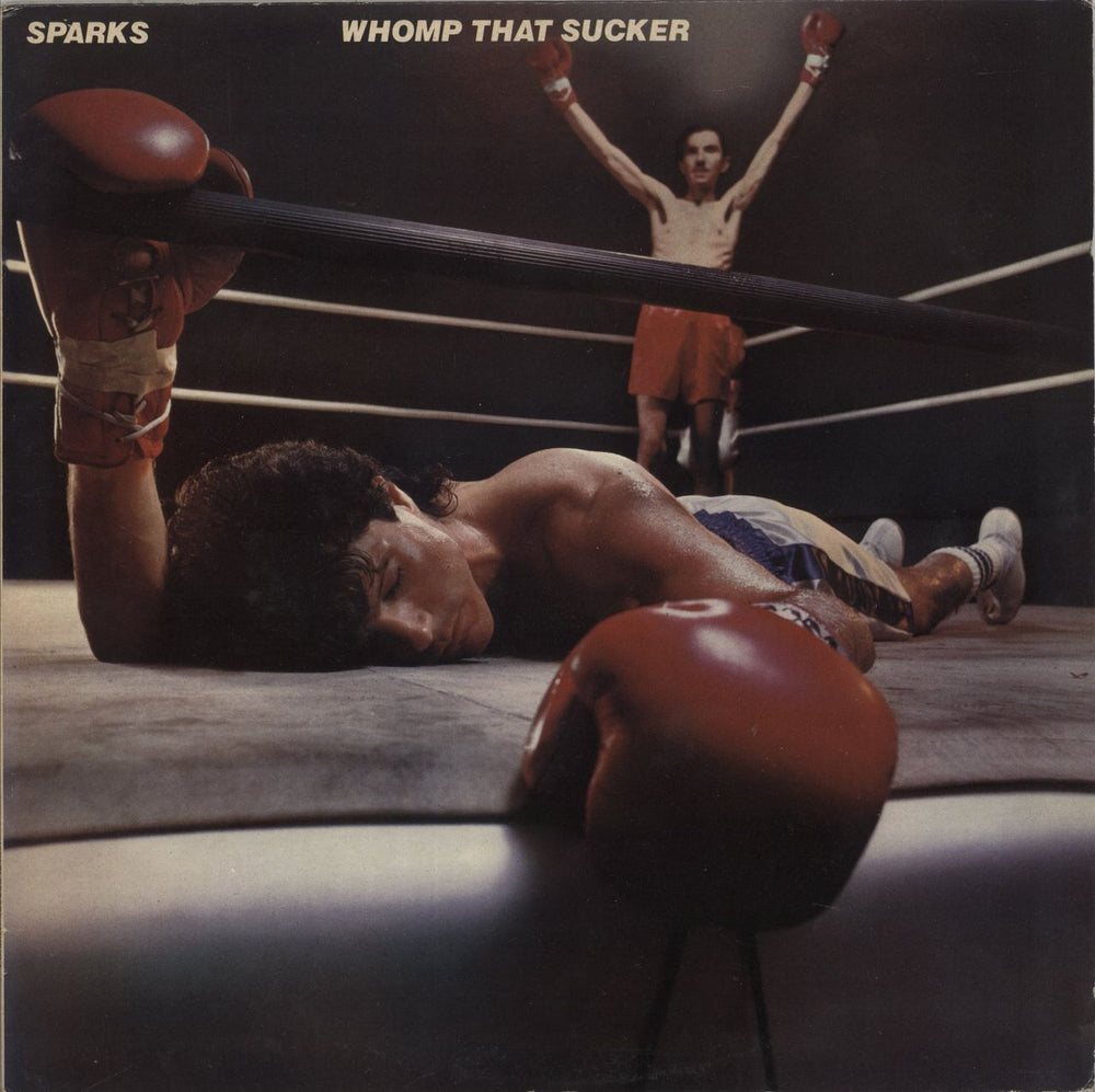 Sparks Whomp That Sucker UK Promo vinyl LP album (LP record) WHO1