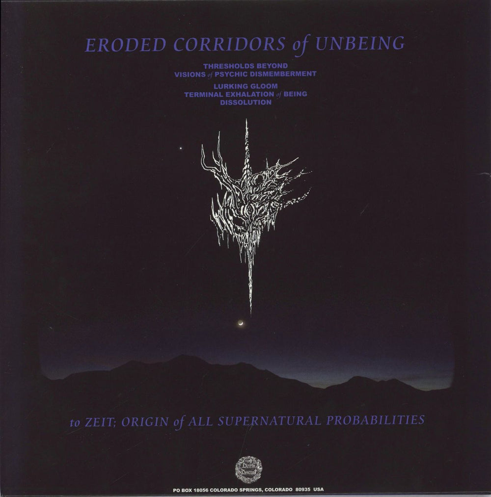 Spectral Voice Eroded Corridors of Unbeing US vinyl LP album (LP record)