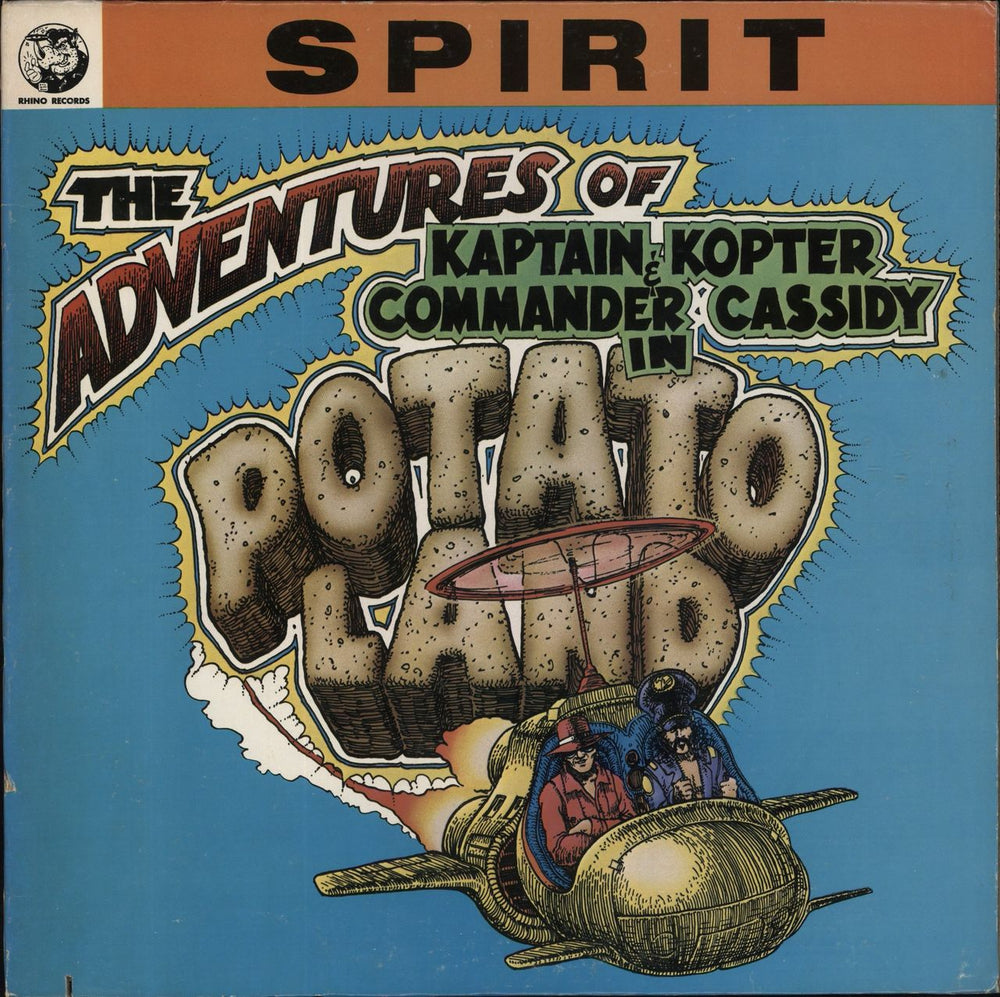 Spirit Potatoland + Booklet + Mail Order Flyer US vinyl LP album (LP record) RNSP 303