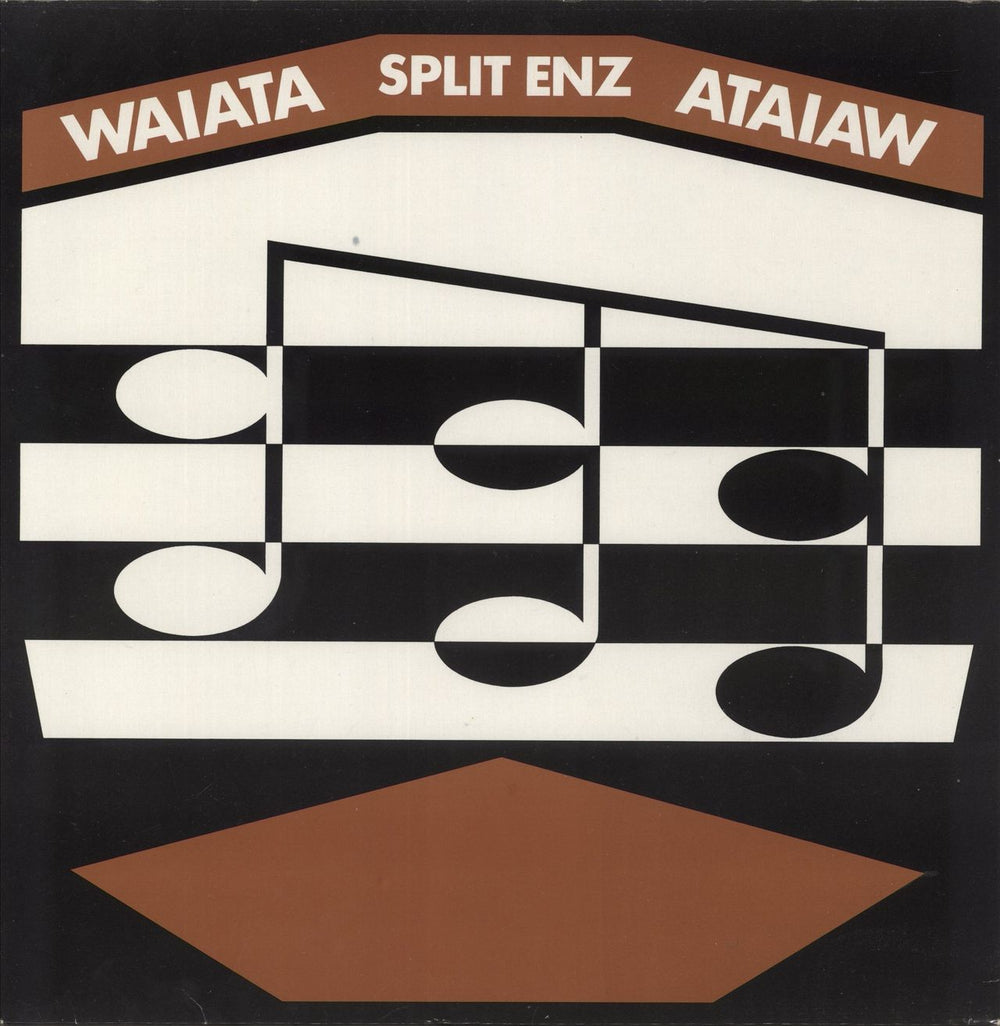 Split Enz Waiata New Zealand vinyl LP album (LP record) ENZ2