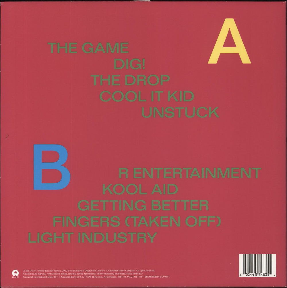 Sports Team Gulp! - Green Vinyl - Autographed UK vinyl LP album (LP record) 602445548354