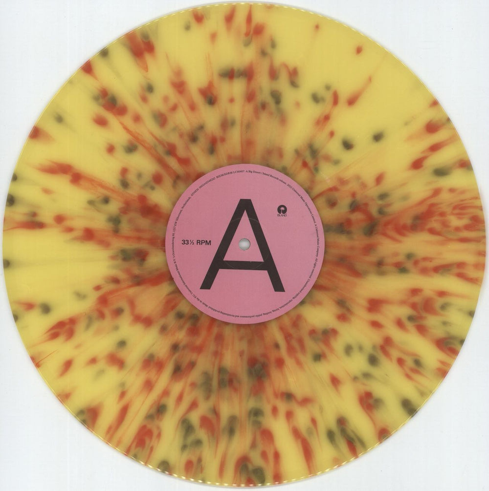 Sports Team Gulp! - Yellow W/ Red Splatter Vinyl - Numbered Sleeve - Low Number UK vinyl LP album (LP record) 1T3LPGU875985