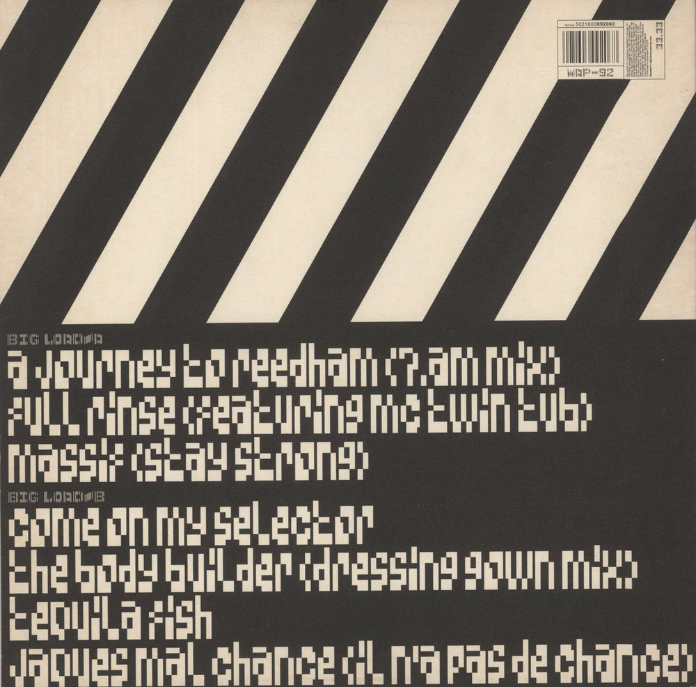 Squarepusher Big Loada - EX UK 12" vinyl single (12 inch record / Maxi-single) 4988009841793