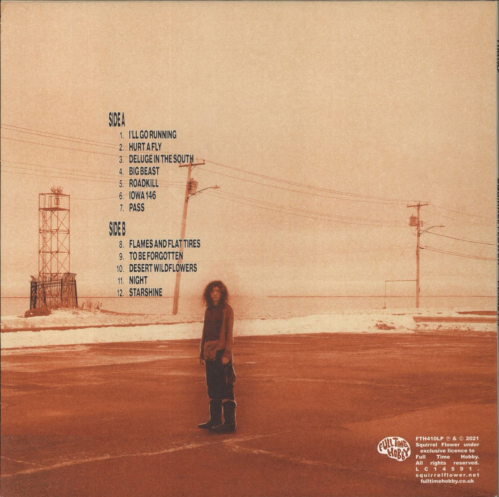 Squirrel Flower Planet [i] - Orange Transparent Vinyl UK vinyl LP album (LP record) 5060626463295