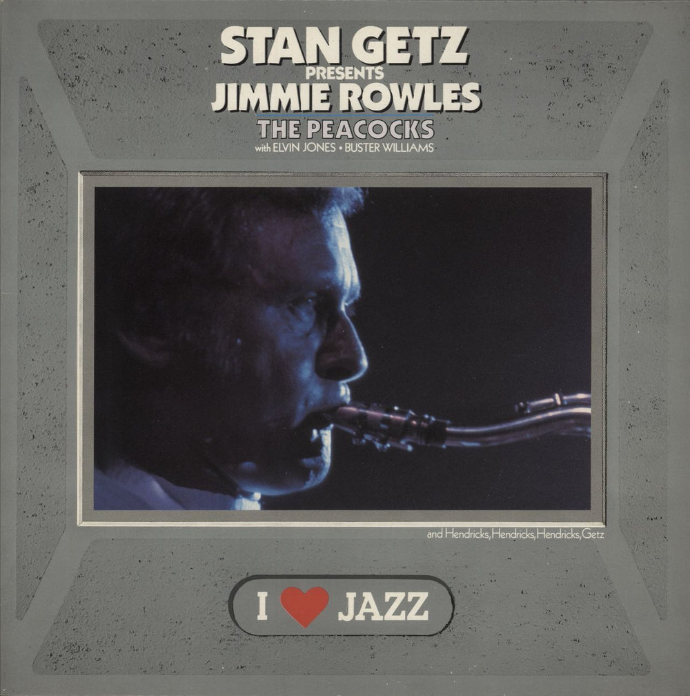 Stan Getz The Peacocks Dutch vinyl LP album (LP record) 21138