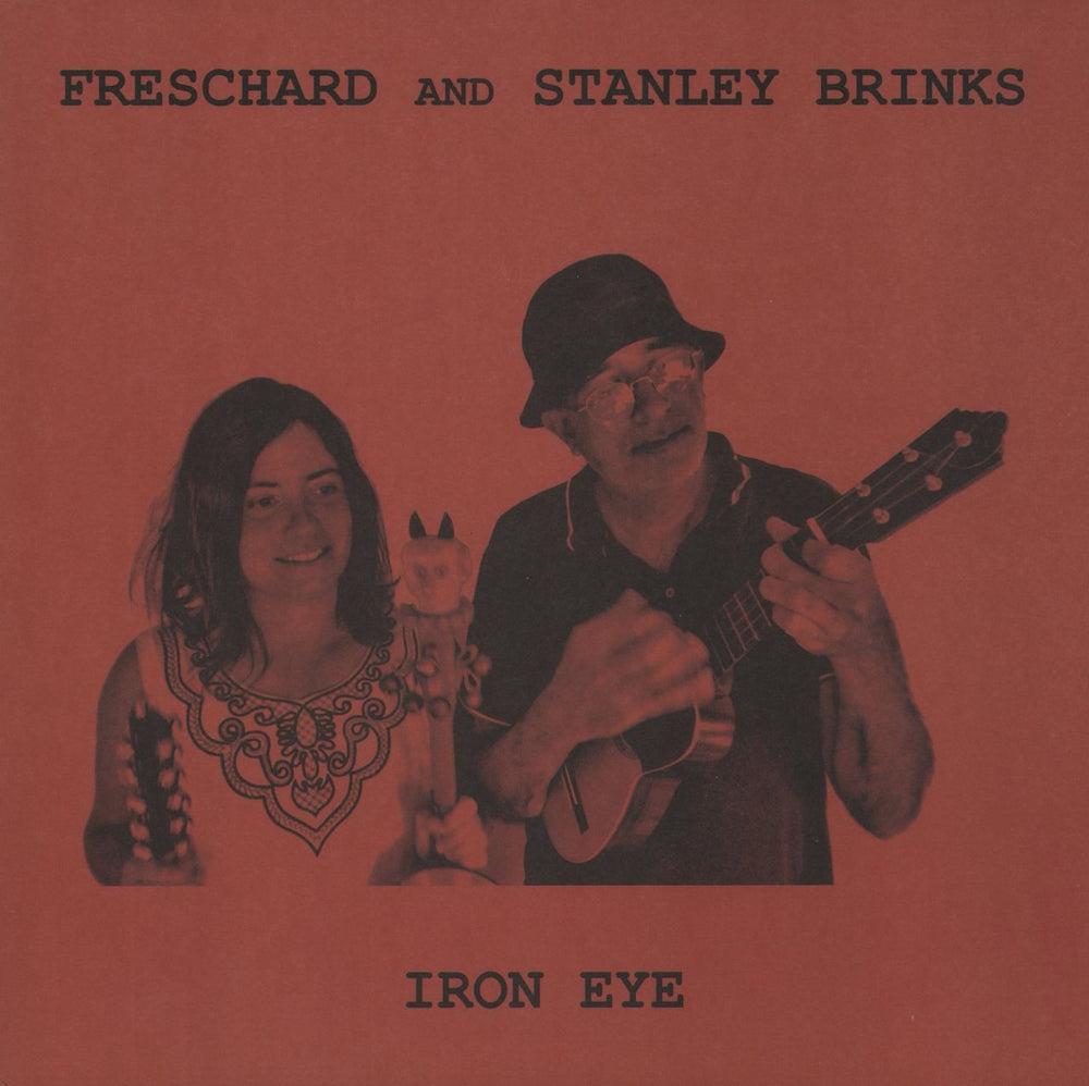 Stanley Brinks Iron Eye - Red Vinyl German vinyl LP album (LP record)