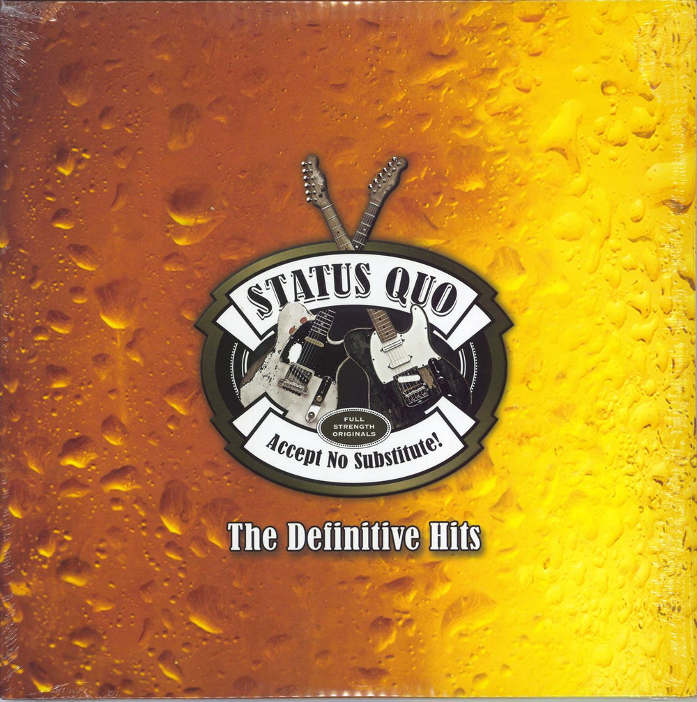 Status Quo Accept No Substitute! UK 2-LP vinyl record set (Double LP Album) 5365457