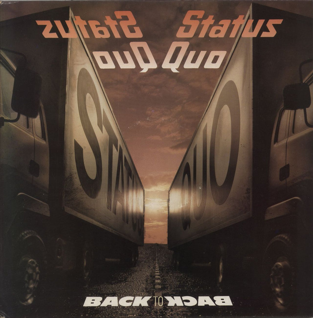 Status Quo Back To Back UK vinyl LP album (LP record) VERH10