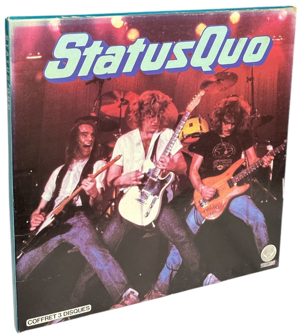Status Quo Coffret 3 Disques - 1972-1980 French 3-LP vinyl record set (Triple LP Album) 6685136
