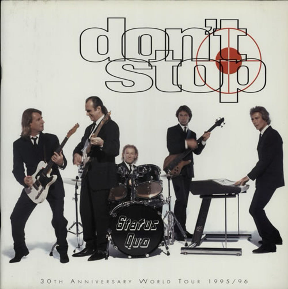 Status Quo Don't Stop UK tour programme TOUR PROGRAMME