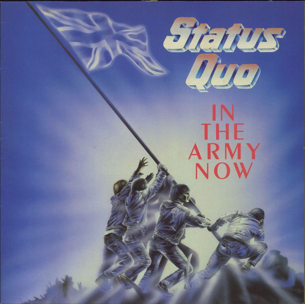 Status Quo In The Army Now UK vinyl LP album (LP record) VERH36