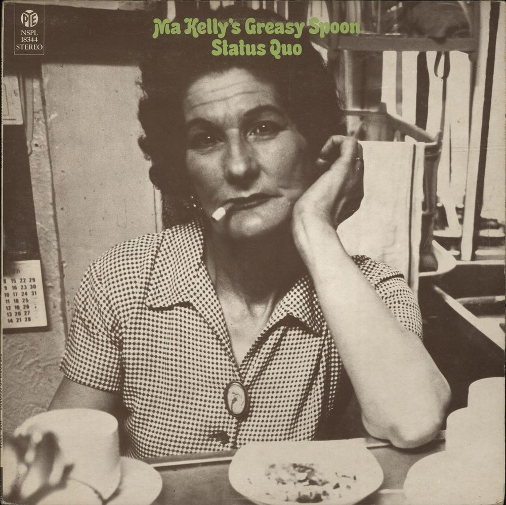 Status Quo Ma Kelly's Greasy Spoon - 1st - Translucent Vinyl UK vinyl LP album (LP record) NSPL18344