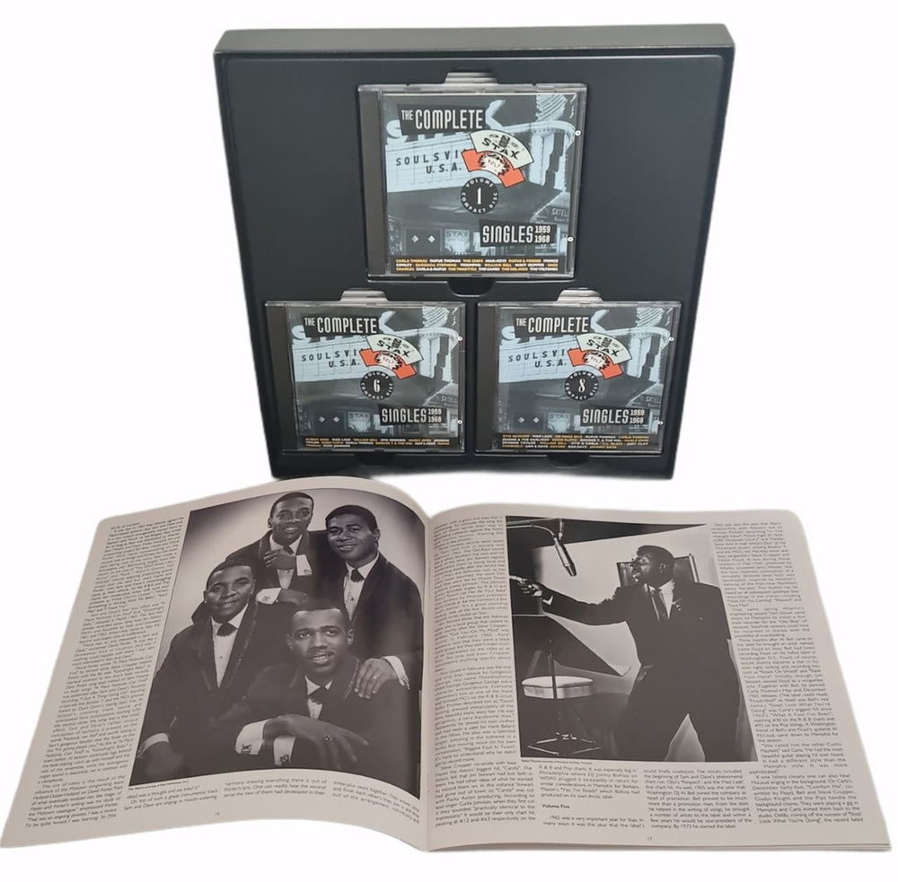 Stax The Complete Stax-Volt Singles 1959-1968 Vol. 9 US CD Album Box Set SXLDXTH131422