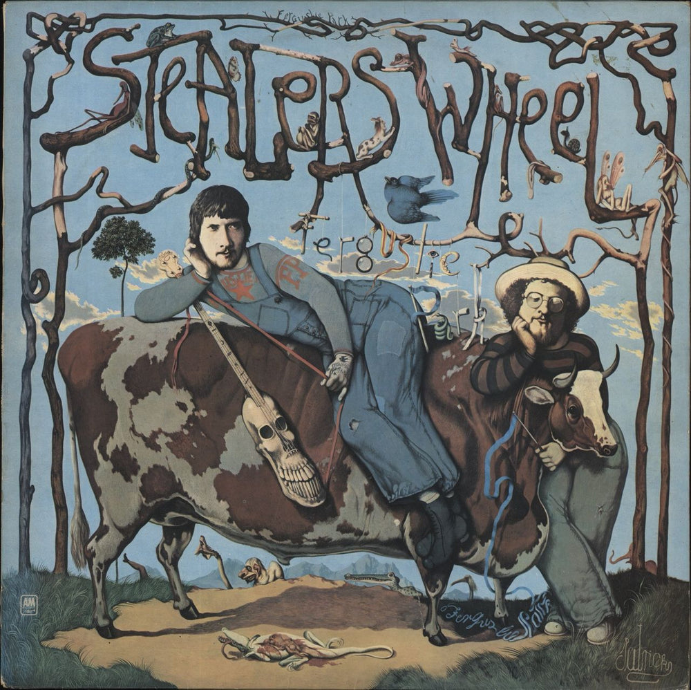 Stealers Wheel Ferguslie Park - Translucent Purple UK vinyl LP album (LP record) AMLH68209