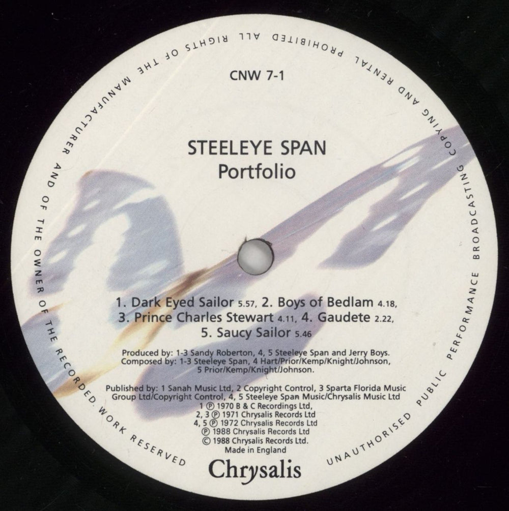 Steeleye Span Portfolio UK 2-LP vinyl record set (Double LP Album) SSP2LPO290757
