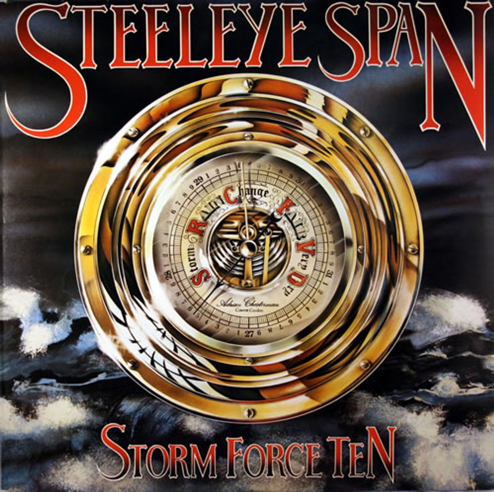 Steeleye Span Storm Force Ten UK vinyl LP album (LP record) CHR1151