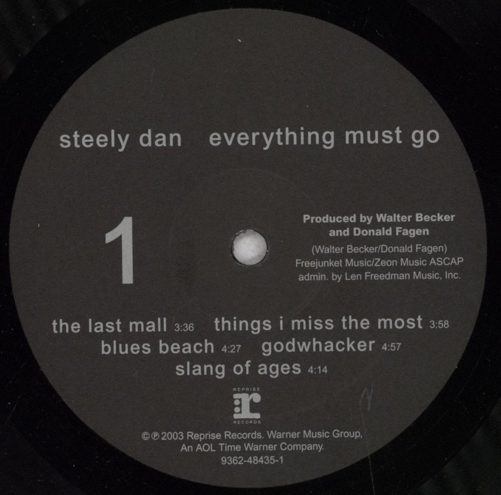 Steely Dan Everything Must Go German vinyl LP album (LP record) S-DLPEV252723