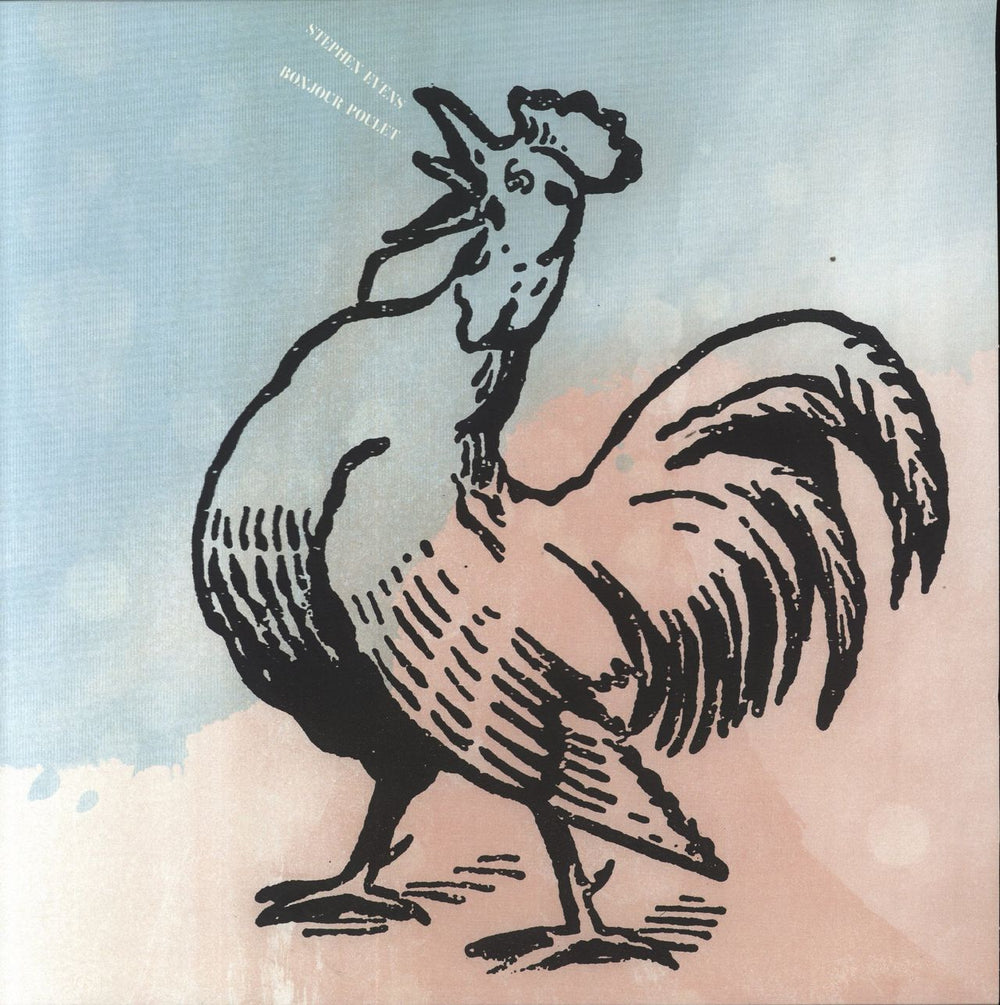 Stephen EvEns Bonjour Poulet UK vinyl LP album (LP record) HUM17