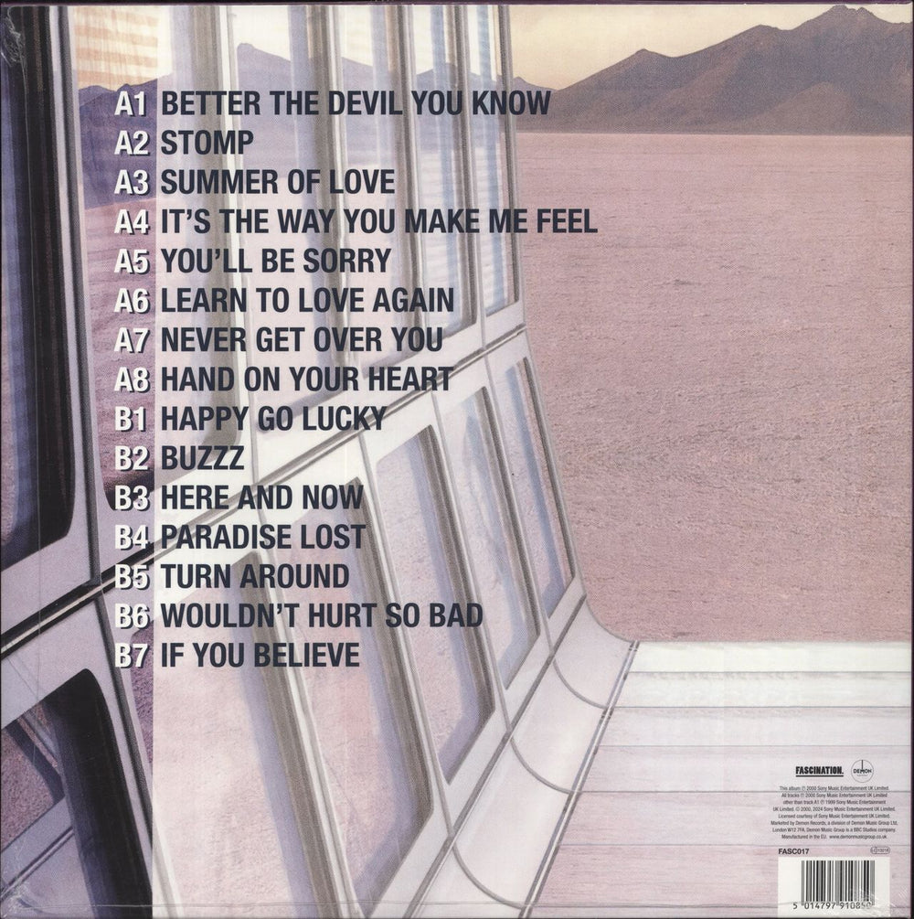 Steps Buzz - Neon Violet Vinyl - Sealed UK vinyl LP album (LP record) 5014797910850