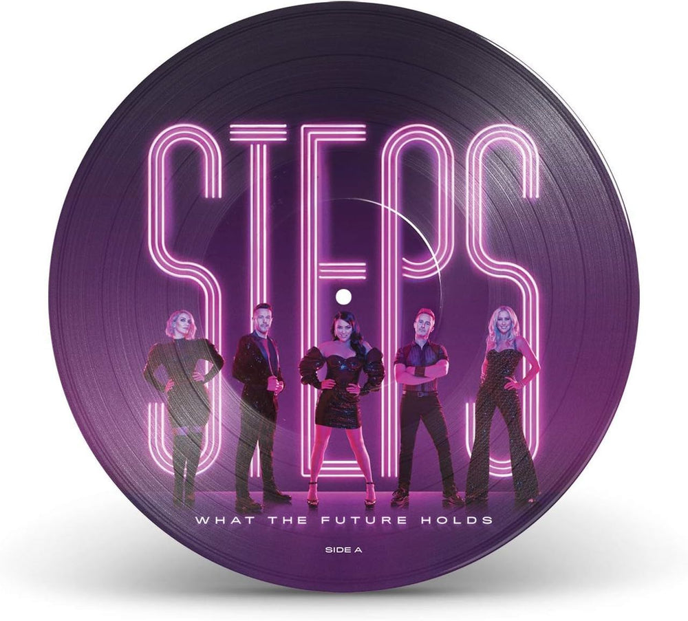 Steps What The Future Holds UK picture disc LP (vinyl picture disc album) EPSPDWH766290