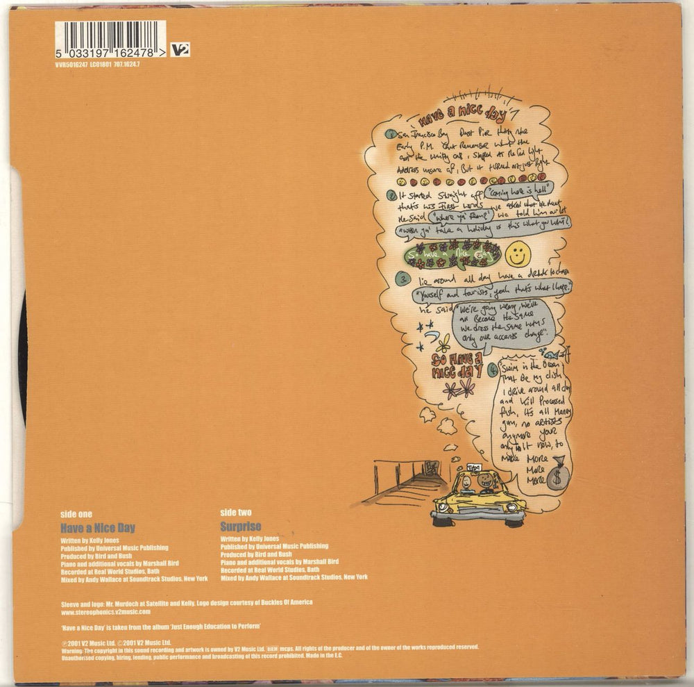 Stereophonics Have A Nice Day UK 7" vinyl single (7 inch record / 45) OPH07HA188849