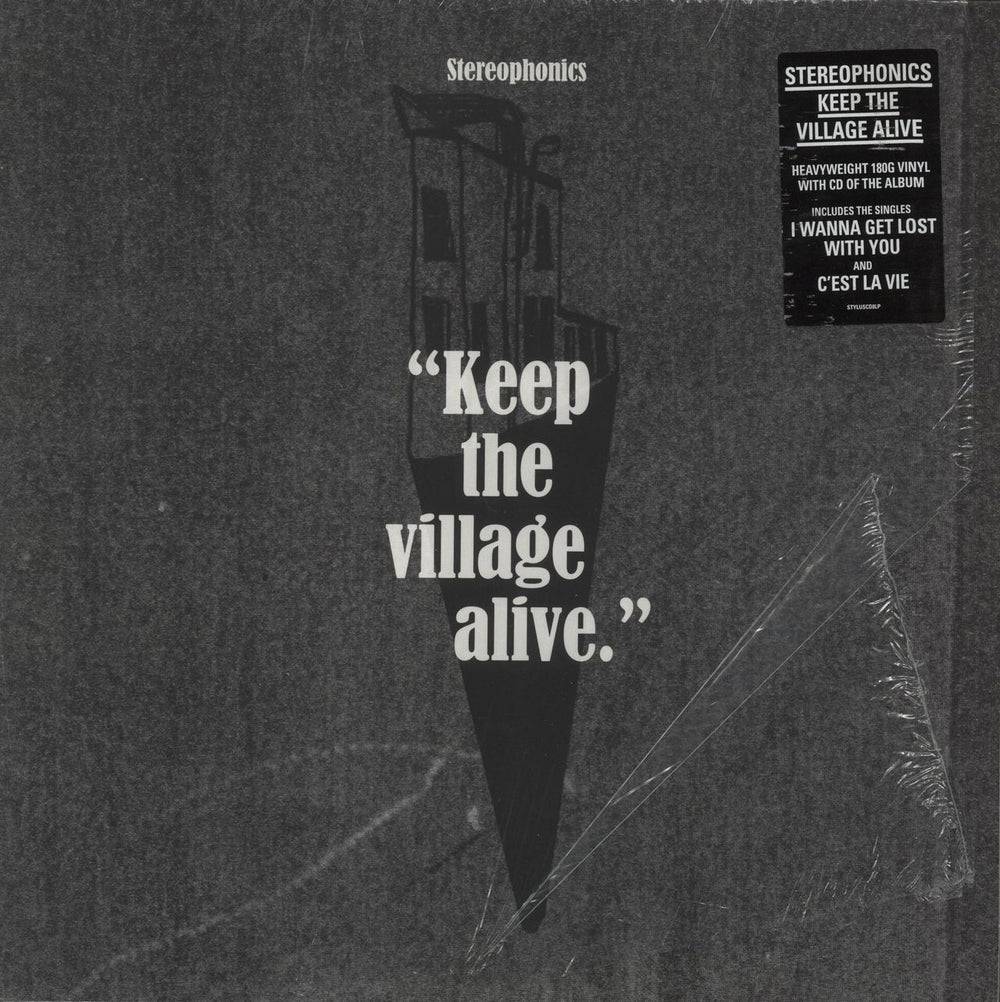 Stereophonics Keep The Village Alive + Bonus CD UK vinyl LP album (LP record) STYLUSLP8