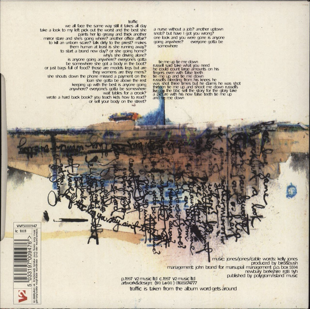 Stereophonics Traffic UK 7" vinyl single (7 inch record / 45) 5033197009476