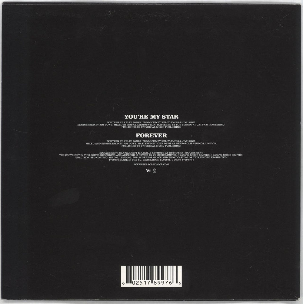 Stereophonics You're My Star UK 7" vinyl single (7 inch record / 45) OPH07YO451901