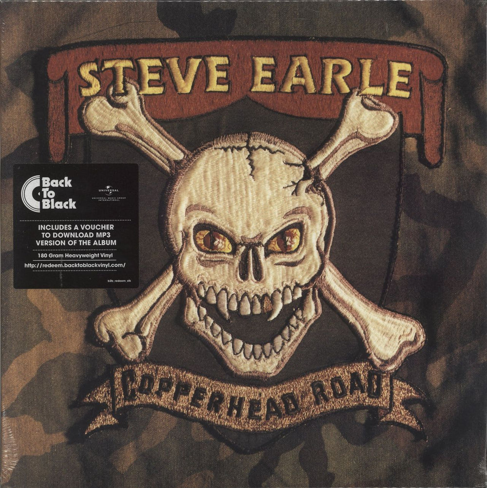 Steve Earle Copperhead Road - 180 Gram Vinyl - Sealed UK vinyl LP album (LP record) MCF3426