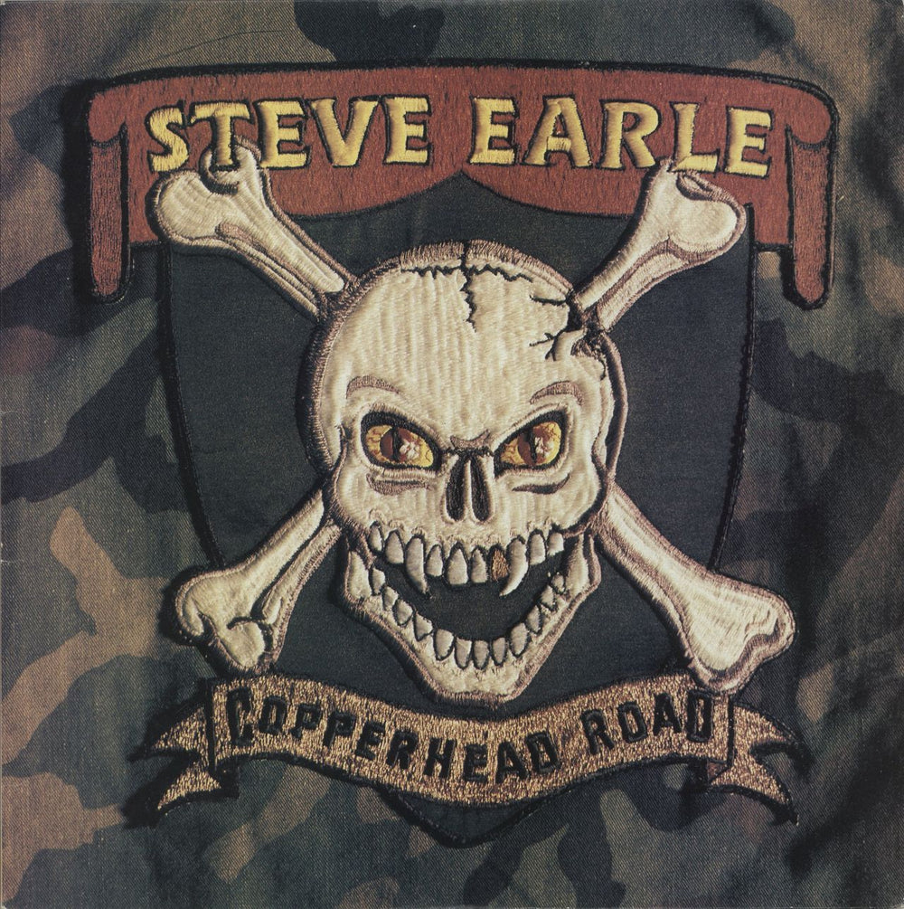 Steve Earle Copperhead Road Australian vinyl LP album (LP record) 255935-1