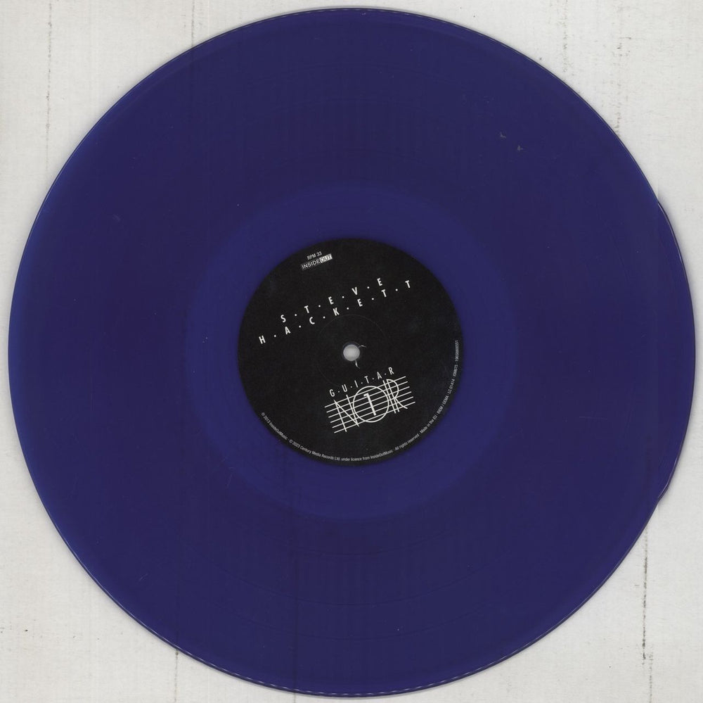 Steve Hackett Guitar Noir UK 2-LP vinyl record set (Double LP Album) SVE2LGU861490