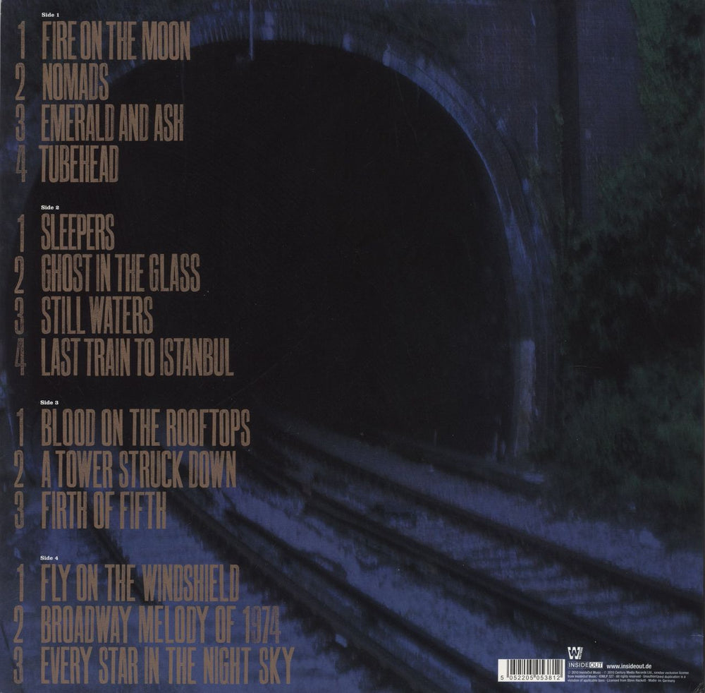 Steve Hackett Out Of The Tunnel's Mouth German 2-LP vinyl record set (Double LP Album) 5052205053812