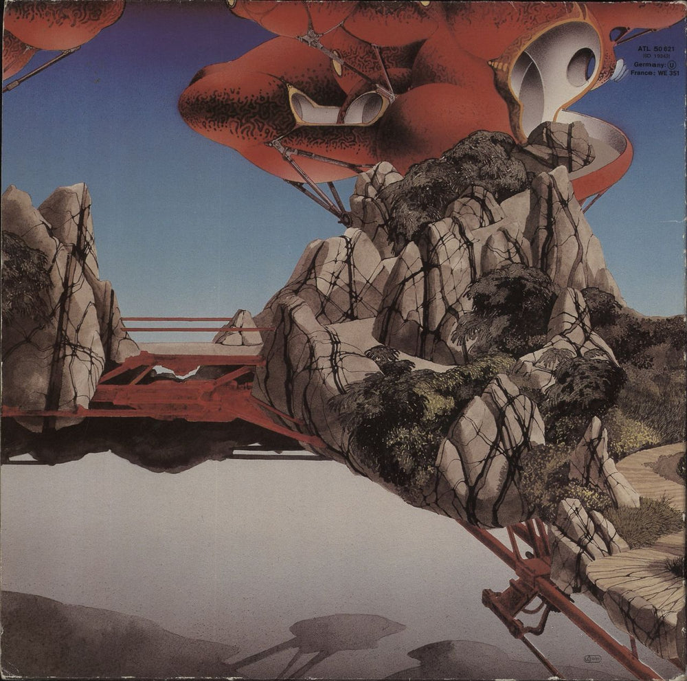 Steve Howe The Steve Howe Album UK vinyl LP album (LP record)