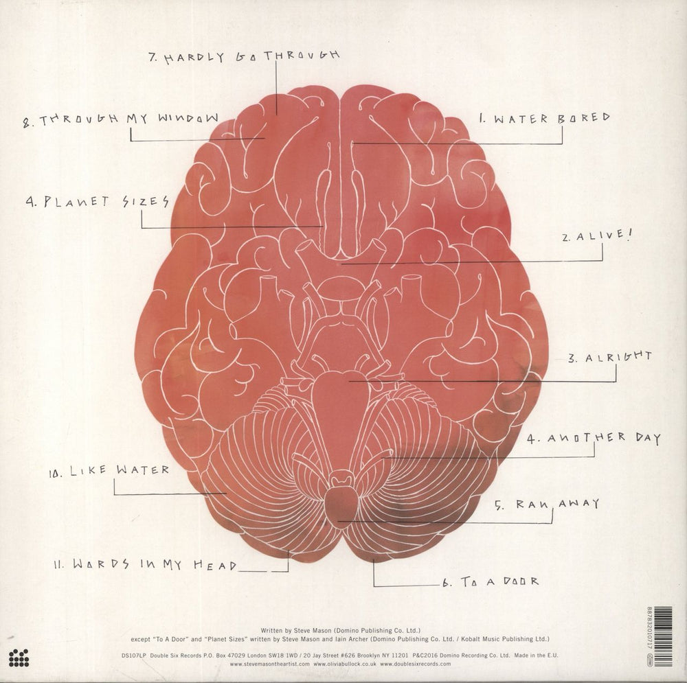 Steve Mason Meet The Humans UK vinyl LP album (LP record) 887832010717