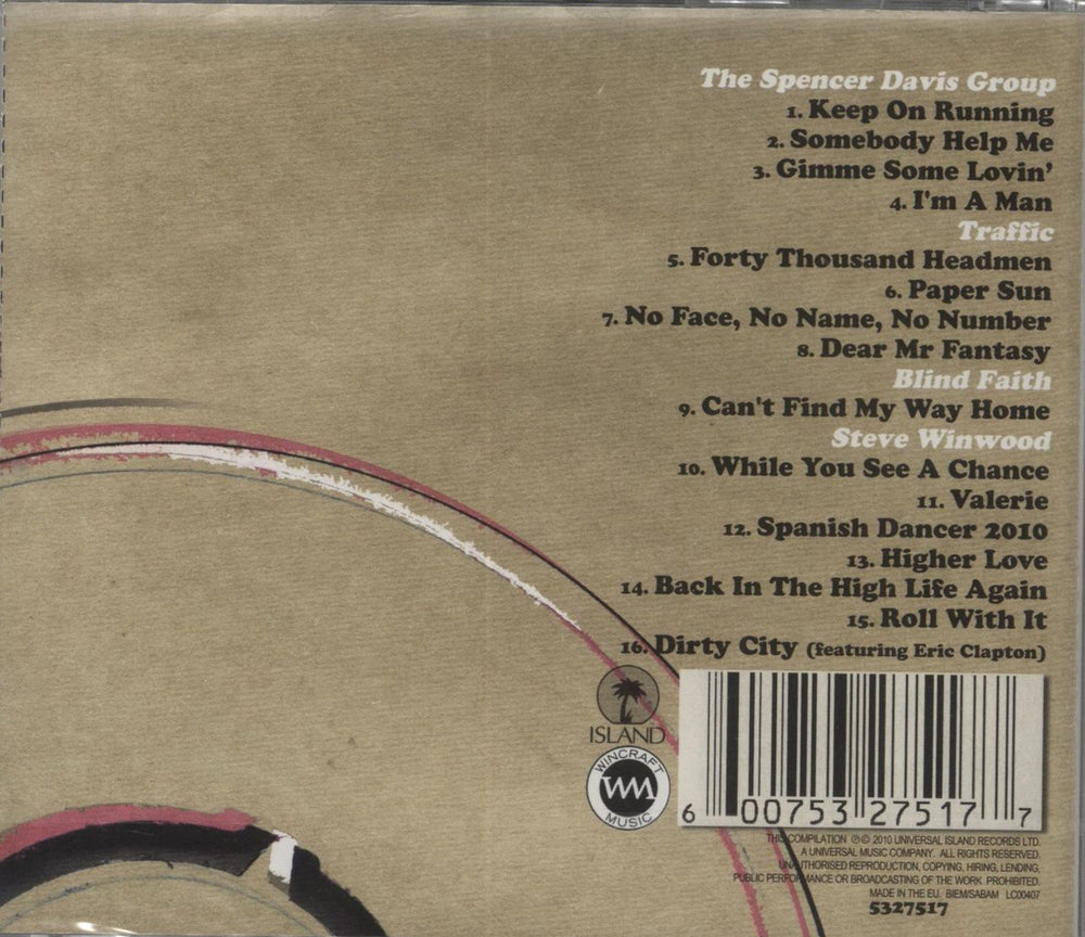 Steve Winwood Revolutions - The Very Best Of - Sealed UK CD album (CDLP) 600753275177