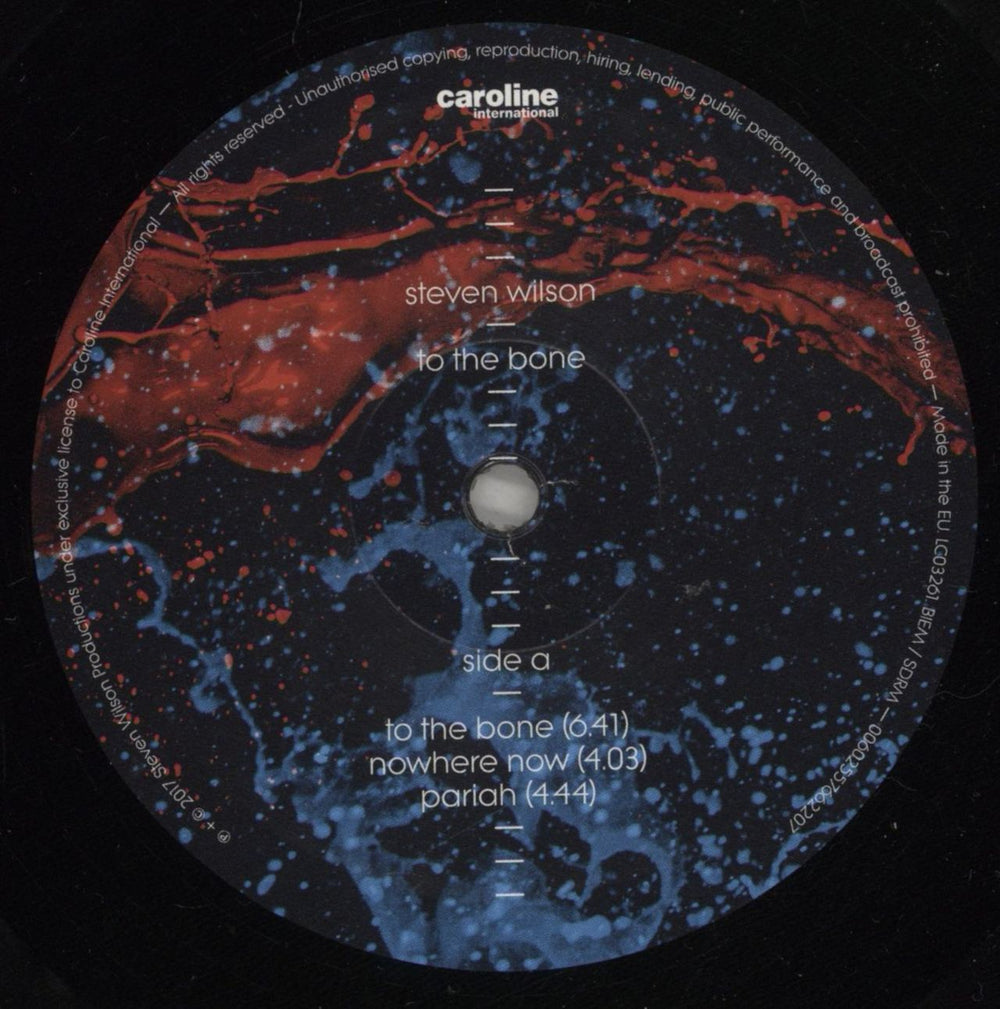 Steven Wilson To The Bone UK 2-LP vinyl record set (Double LP Album) SXW2LTO779073