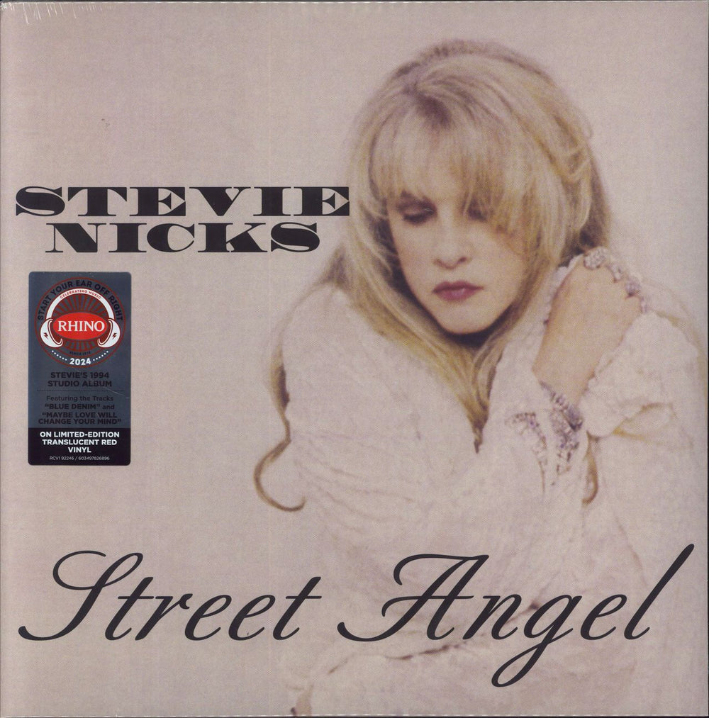 Stevie Nicks Street Angel - Translucent Red Vinyl US 2-LP vinyl record set (Double LP Album) RCV192246