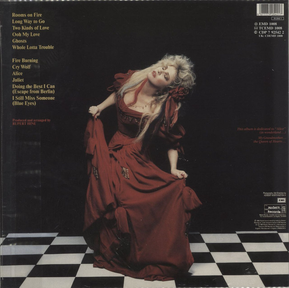 Stevie Nicks The Other Side Of The Mirror - Complete - shrink UK vinyl LP album (LP record) 077779254217
