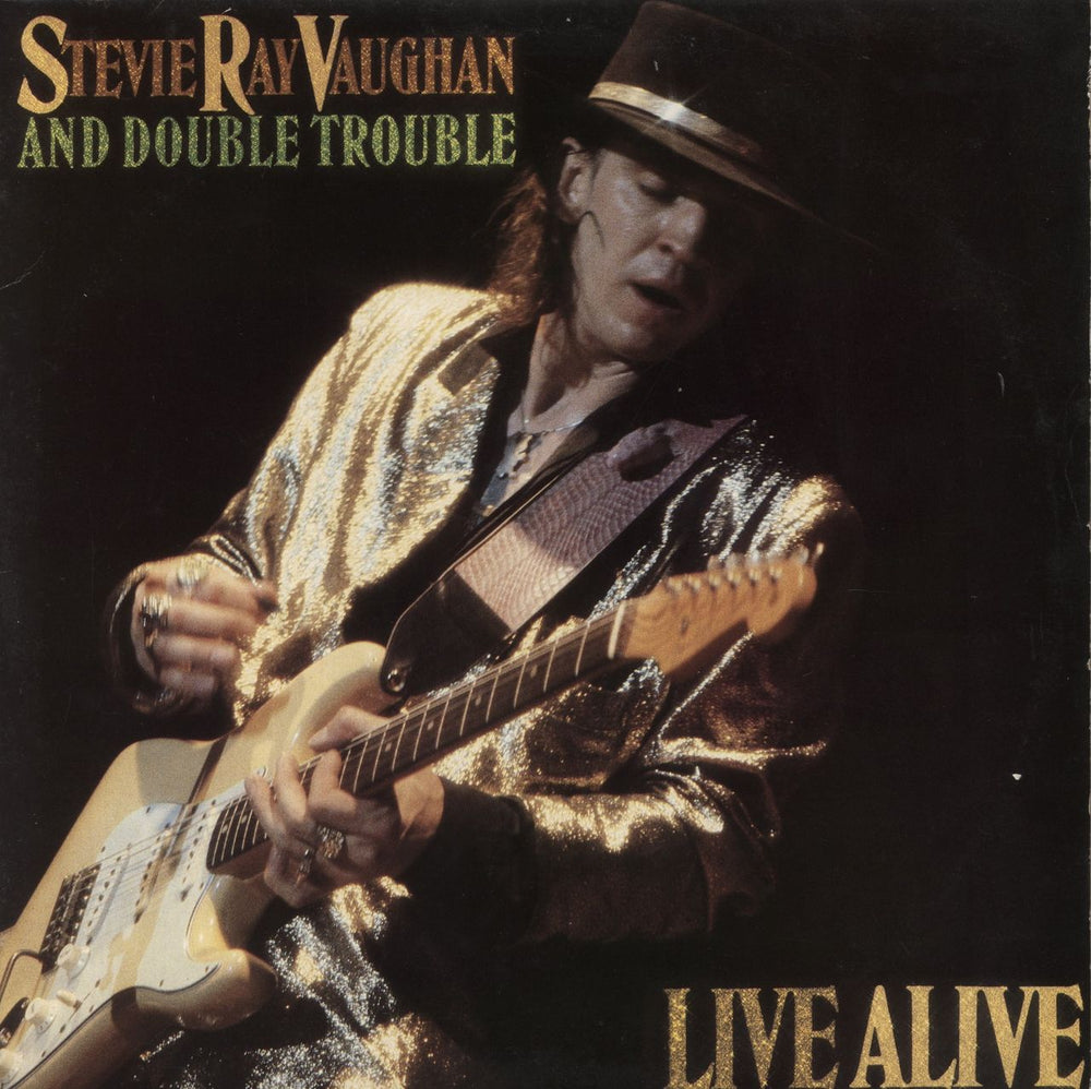 Stevie Ray Vaughan Live Alive - EX Dutch 2-LP vinyl record set (Double LP Album) 4502381