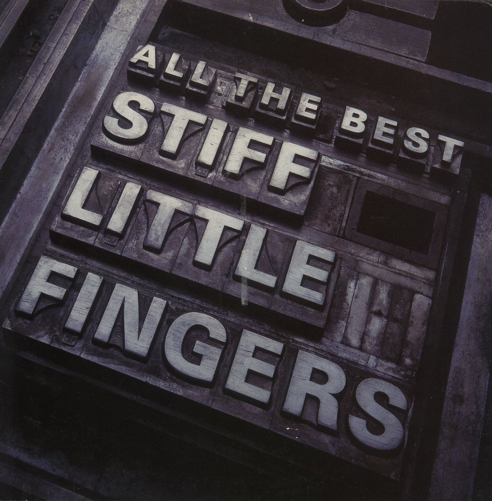 Stiff Little Fingers All The Best UK 2-LP vinyl record set (Double LP Album) CTY1414