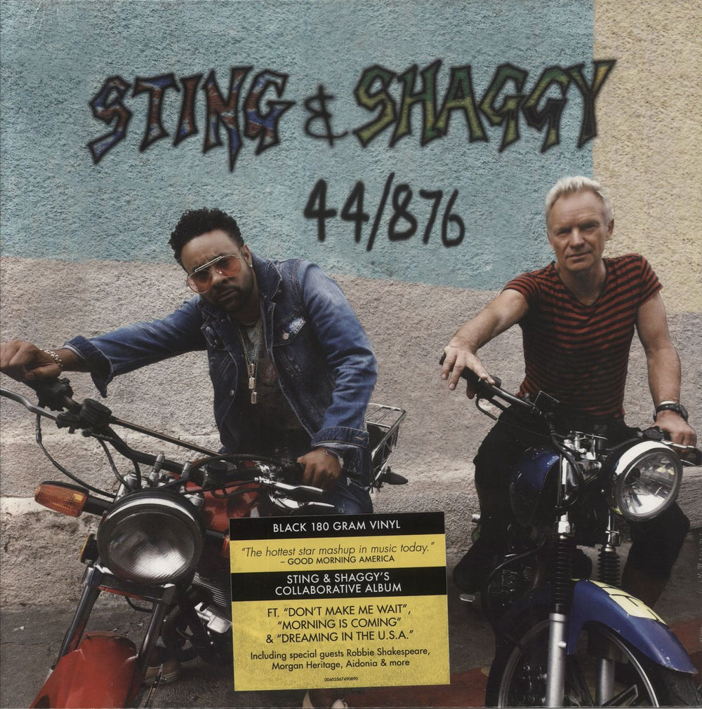 Sting 44/876 US vinyl LP album (LP record) 00602567490890