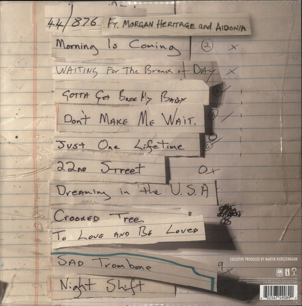 Sting 44/876 US vinyl LP album (LP record) 602567490890