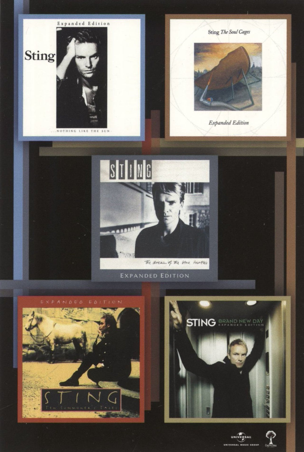 Sting Nothing Like The Sun: Expanded Edition - SHM-CD + Postcard Japanese SHM CD