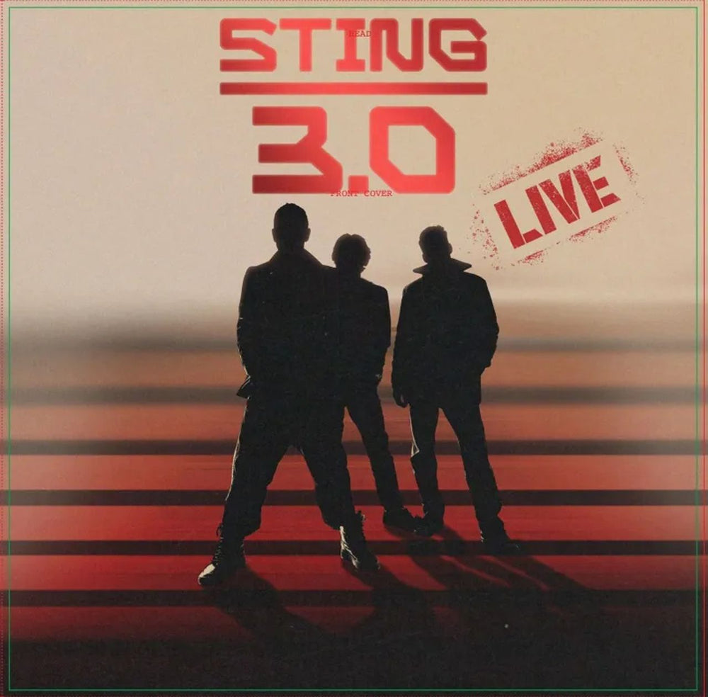 Sting Sting 3.0 Live Deluxe - RSD 2025 - 180 Gram Vinyl - Sealed US 2-LP vinyl record set (Double LP Album) 602475803522