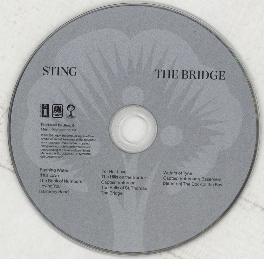 Sting The Bridge - Deluxe Edition UK CD album (CDLP) STICDTH865925