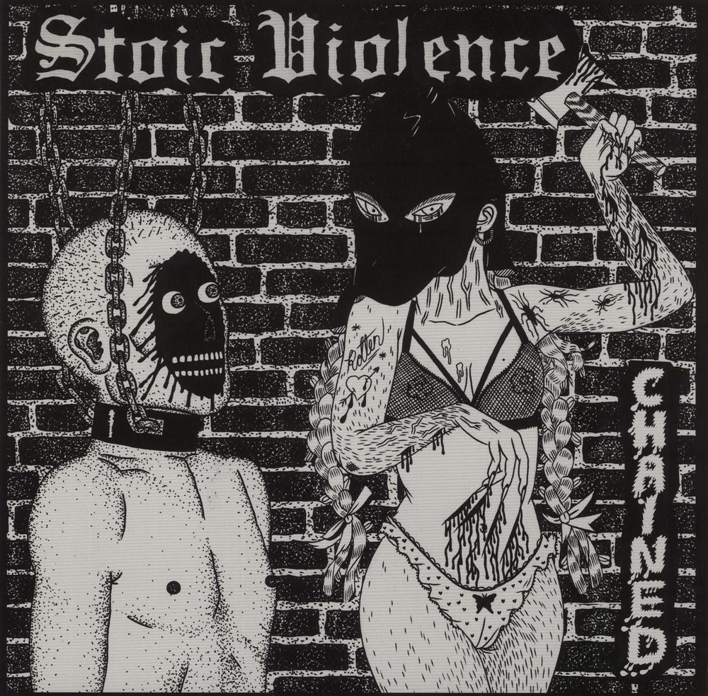 Stoic Violence Chained US 12" vinyl single (12 inch record / Maxi-single) VD30